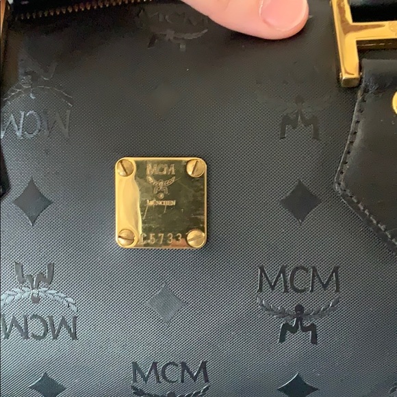 Authentic MCM mini boston!!! - Picture 2 of 8